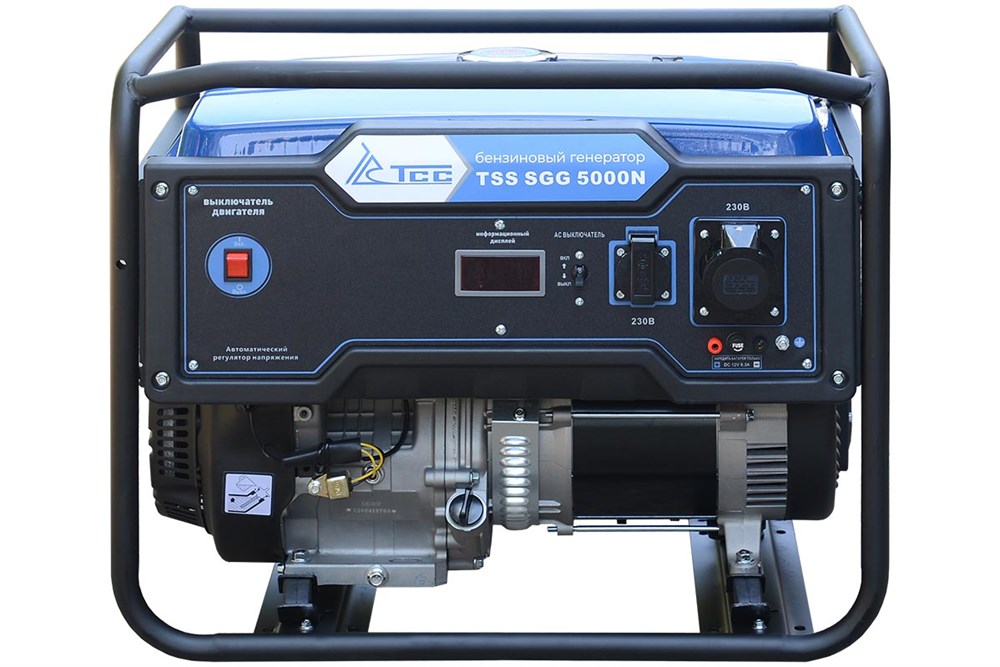 Фото 5 - Бензогенератор TSS SGG 5000N.