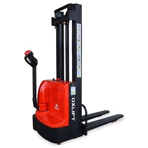 Фото 11 - Самоходный Штабелер AX-3016 OXLIFT 3 м 1600 кг.