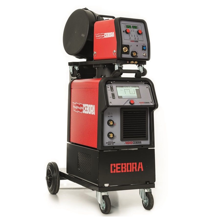 Фото 34 - Сварочный полуавтомат Cebora KINGSTAR 400 TS 3 в 1 (MMA, TIG, MIG) + Pulse, Pulse HD, Root, Double Pulse, 3D Pulse, SRS, БЖО.