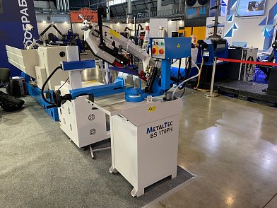 Фото 7 - MetalTec BS 170 FH (220V) ручной ленточнопильный станок для резки металла.