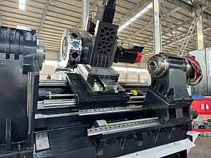 Фото 12 - MetalTec NeoTurn 60DYS (Syntec)- Токарный станок ЧПУ с наклонной станиной и противошпинделем.