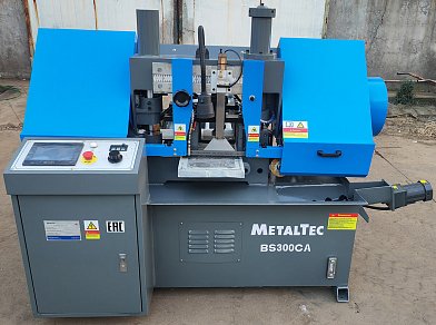 Фото 32 - MetalTec BS 300 ZA автоматический колонный ленточнопильный станок.