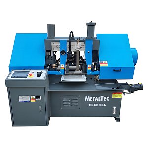 Фото 10 - MetalTec BS 600 CA автоматический колонный ленточнопильный станок.