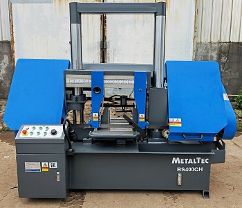 Фото 61 - MetalTec BS 400 CH ленточнопильный станок для резки металла под углом 90°.