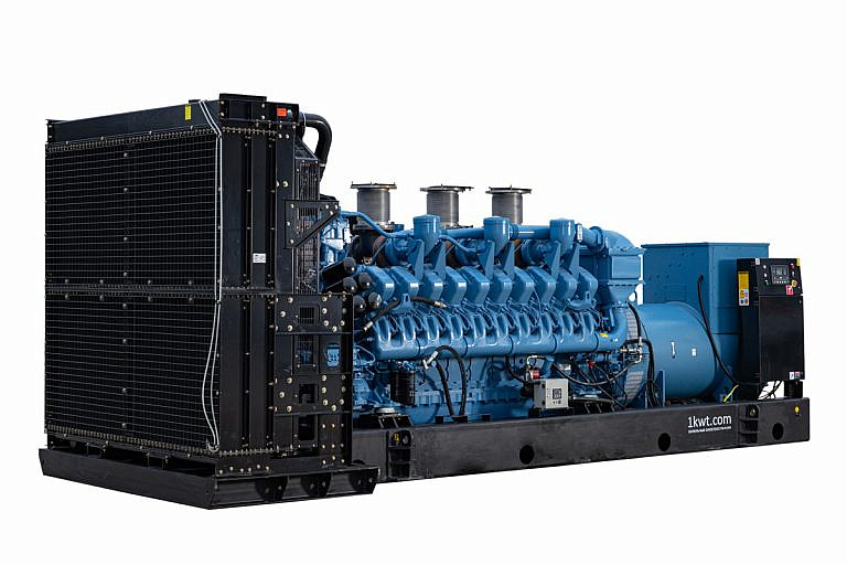 Фото 3 - P1400MT дизельный генератор MGE 1400 кВт Открытая на двигателе MTU / 12V4000G63.