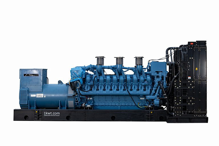 Фото 6 - P1400MT дизельный генератор MGE 1400 кВт Открытая на двигателе MTU / 12V4000G63.