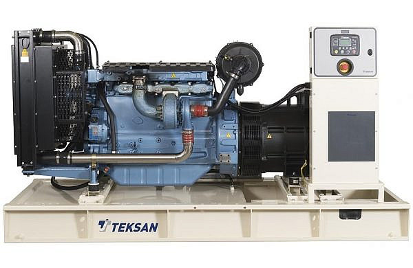 TJ1400BD5C дизельный генератор Teksan 1000 кВт Открытая на двигателе BAUDOUIN / 12M33G1400/5