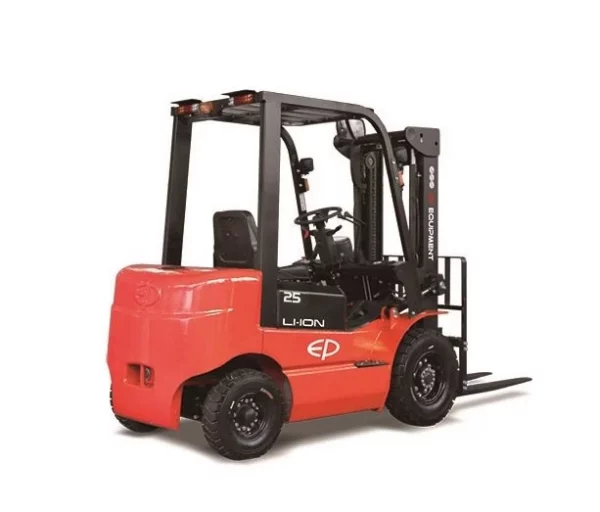Фото 38 - Погрузчик вилочный электрический EP Equipment EFL252 ECONOMY SERIES (LI-ION, 3F480, SS, ST, F-1200, 205 Ah, четырехопорный).
